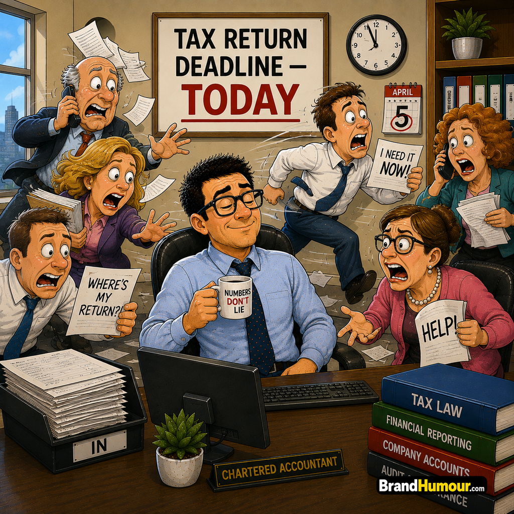 Accountants & Finance Cartoon Pack – Volume 1