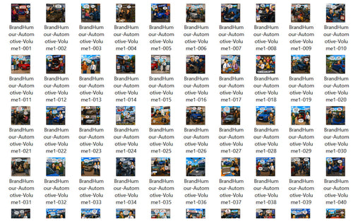 Automotive Cartoon Pack – Volume 1