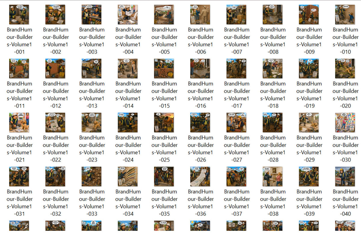Builders Cartoon Pack – Volume 1