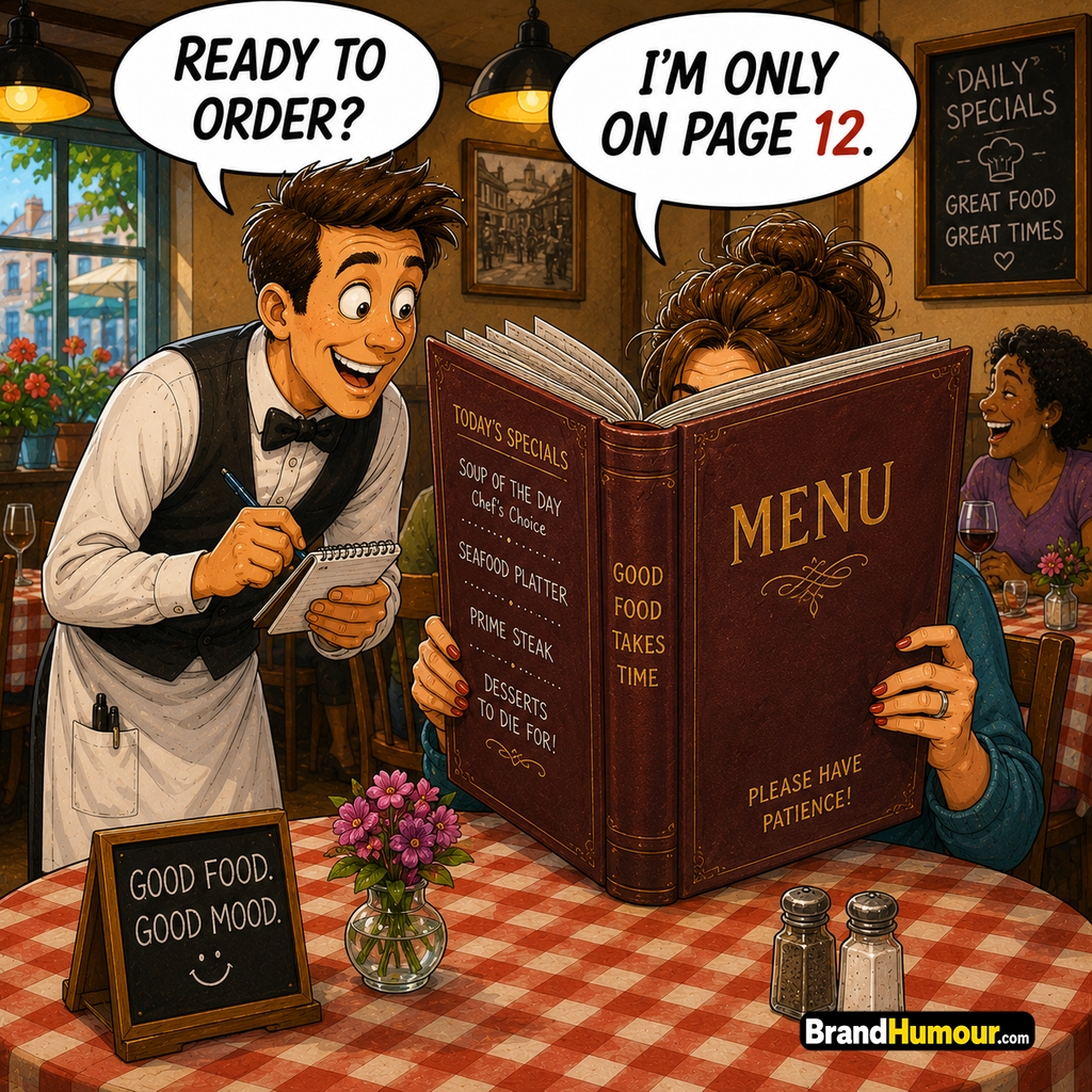 Restaurants & Cafés Cartoon Pack – Volume 1