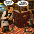 Restaurants & Cafés Cartoon Pack – Volume 1